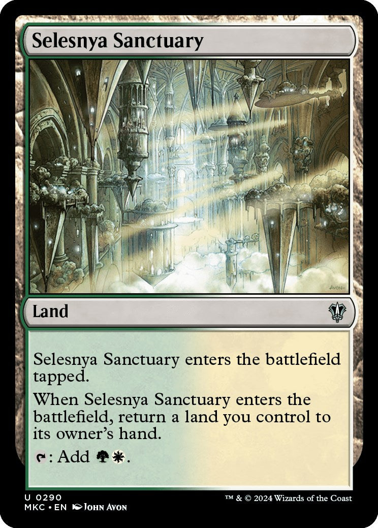 Selesnya Sanctuary [Murders at Karlov Manor Commander] | Card Citadel