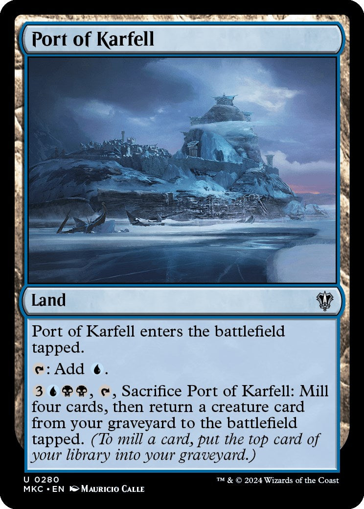 Port of Karfell [Murders at Karlov Manor Commander] | Card Citadel