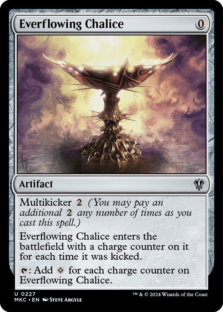 Everflowing Chalice [Murders at Karlov Manor Commander] | Card Citadel