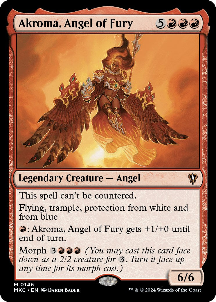 Akroma, Angel of Fury [Murders at Karlov Manor Commander] | Card Citadel