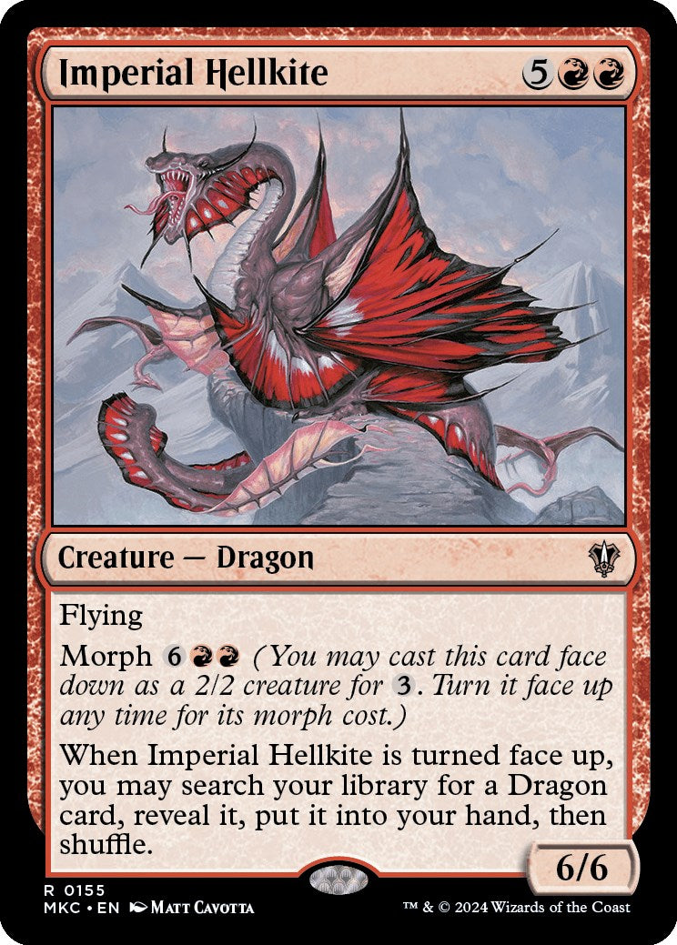 Imperial Hellkite [Murders at Karlov Manor Commander] | Card Citadel