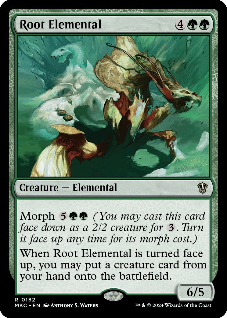 Root Elemental [Murders at Karlov Manor Commander] | Card Citadel
