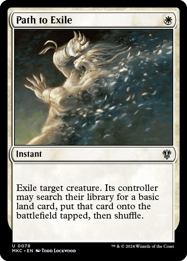 Path to Exile [Murders at Karlov Manor Commander] | Card Citadel