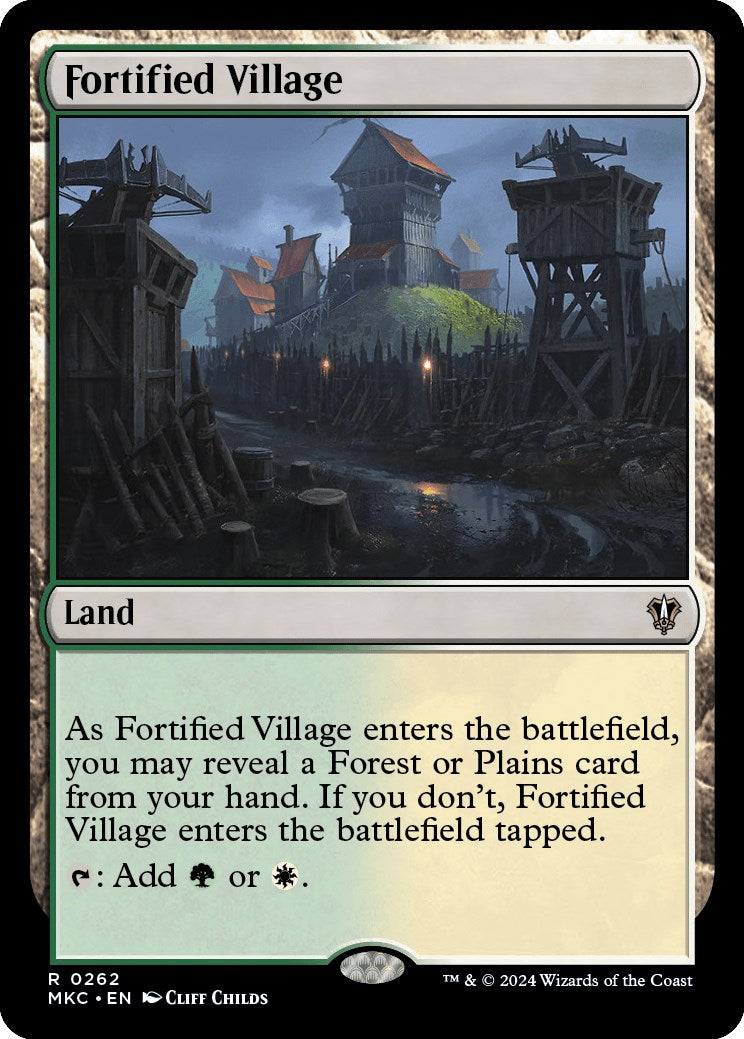 Fortified Village [Murders at Karlov Manor Commander] | Card Citadel