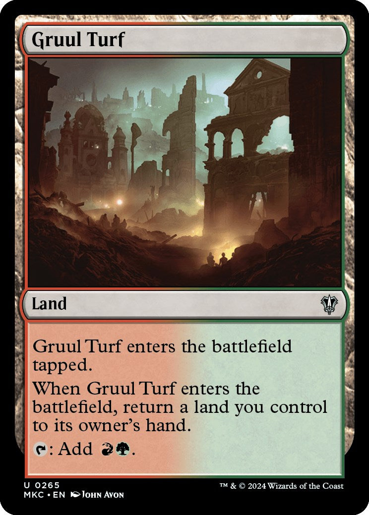 Gruul Turf [Murders at Karlov Manor Commander] | Card Citadel