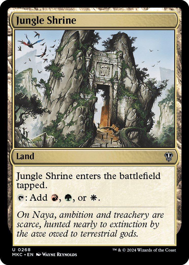 Jungle Shrine [Murders at Karlov Manor Commander] | Card Citadel