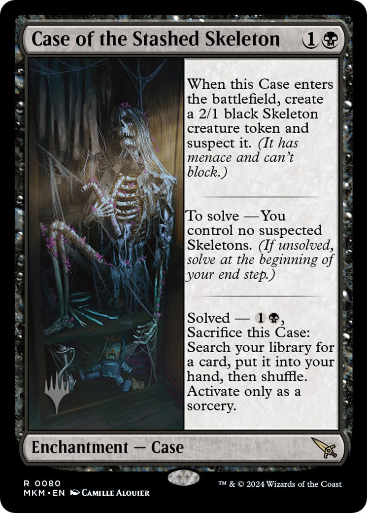 Case of the Stashed Skeleton (Promo Pack) [Murders at Karlov Manor Promos] | Card Citadel