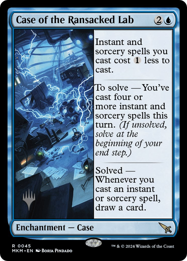 Case of the Ransacked Lab (Promo Pack) [Murders at Karlov Manor Promos] | Card Citadel