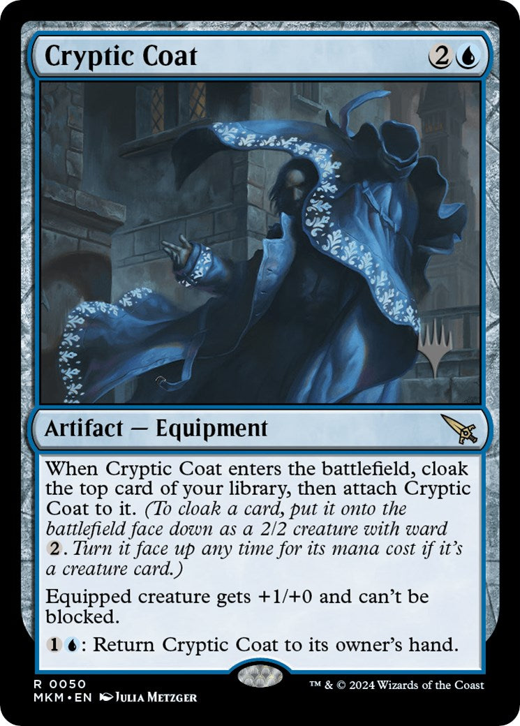 Cryptic Coat (Promo Pack) [Murders at Karlov Manor Promos] | Card Citadel