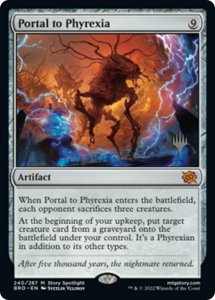 Portal to Phyrexia (Promo Pack) [The Brothers' War Promos] | Card Citadel