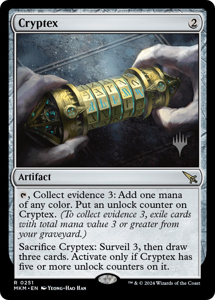 Cryptex (Promo Pack) [Murders at Karlov Manor Promos] | Card Citadel