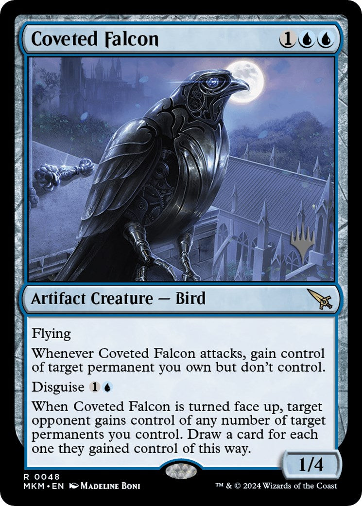 Coveted Falcon (Promo Pack) [Murders at Karlov Manor Promos] | Card Citadel