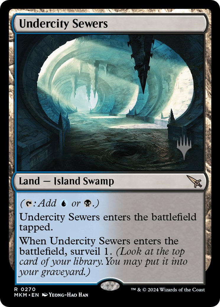 Undercity Sewers (Promo Pack) [Murders at Karlov Manor Promos] | Card Citadel