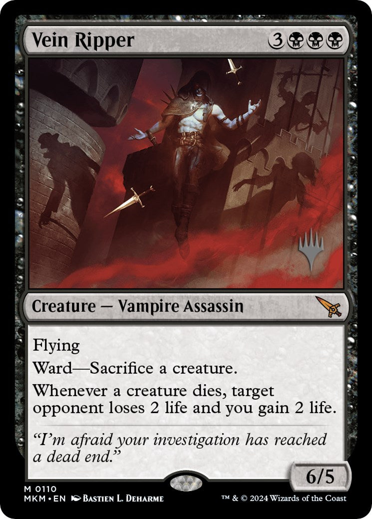 Vein Ripper (Promo Pack) [Murders at Karlov Manor Promos] | Card Citadel