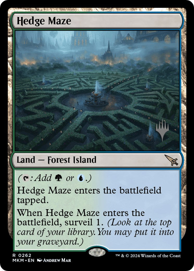 Hedge Maze (Promo Pack) [Murders at Karlov Manor Promos] | Card Citadel
