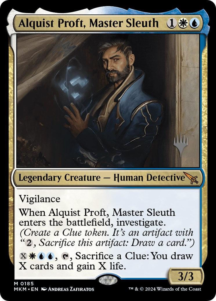 Alquist Proft, Master Sleuth (Promo Pack) [Murders at Karlov Manor Promos] | Card Citadel