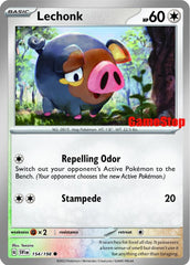 Lechonk (154/198) (GameStop Promo) [Scarlet & Violet: Base Set] | Card Citadel