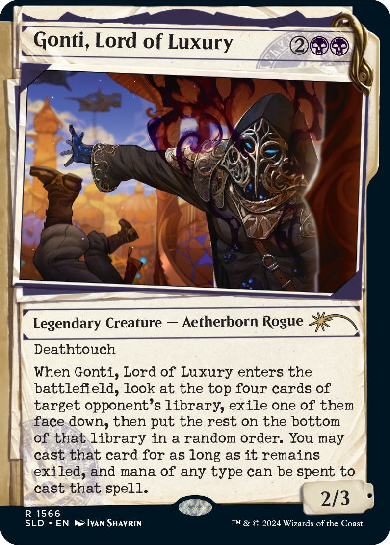 Gonti, Lord of Luxury [Secret Lair Drop Series] | Card Citadel