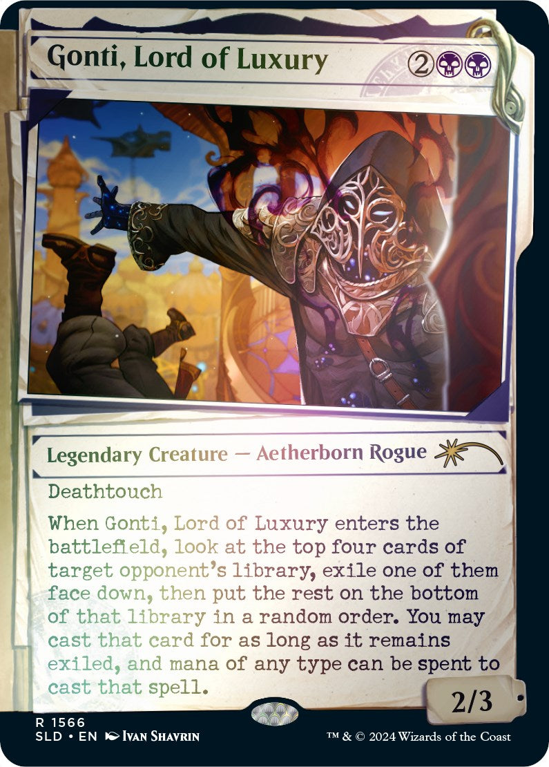 Gonti, Lord of Luxury (Rainbow Foil) [Secret Lair Drop Series] | Card Citadel