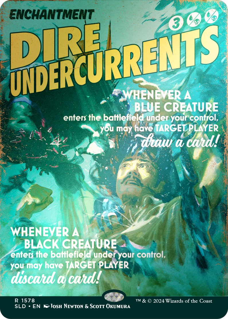 Dire Undercurrents (Rainbow Foil) [Secret Lair Drop Series] | Card Citadel