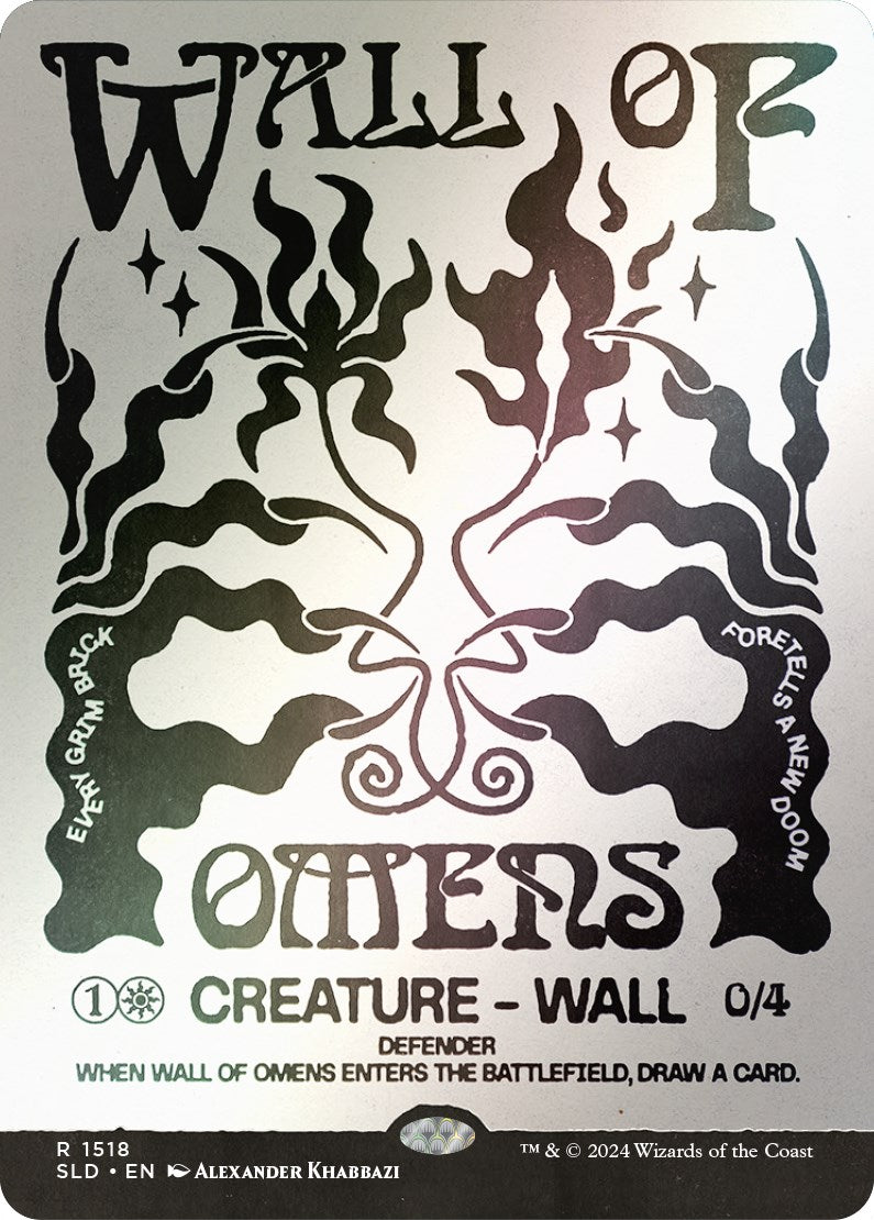 Wall of Omens (Rainbow Foil) [Secret Lair Drop Series] | Card Citadel