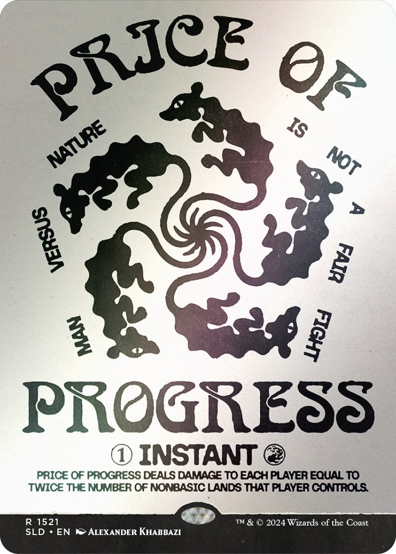 Price of Progress (Rainbow Foil) [Secret Lair Drop Series] | Card Citadel