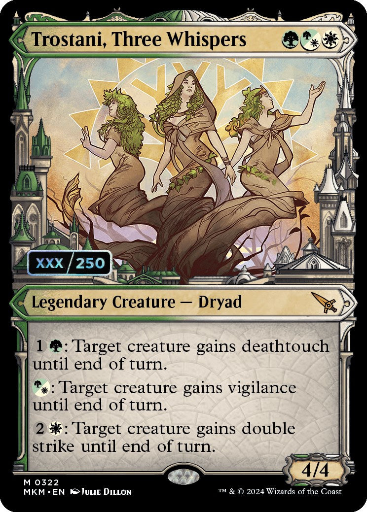 Trostani, Three Whispers (Serialized) [Murders at Karlov Manor] | Card Citadel