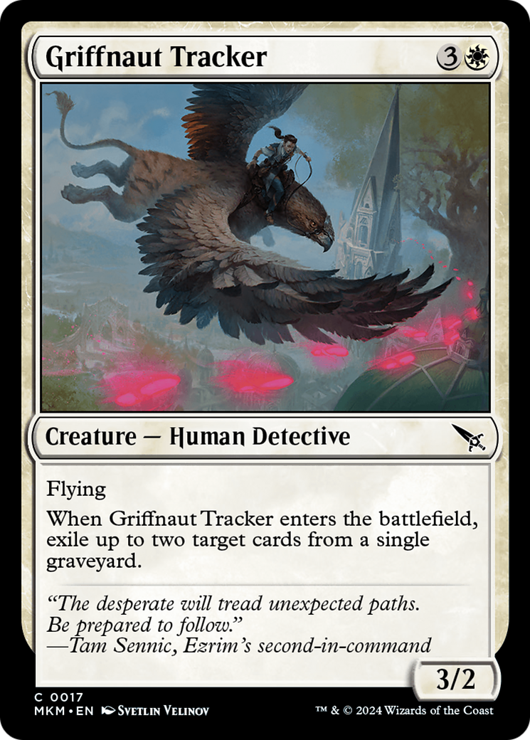 Griffnaut Tracker [Murders at Karlov Manor] | Card Citadel