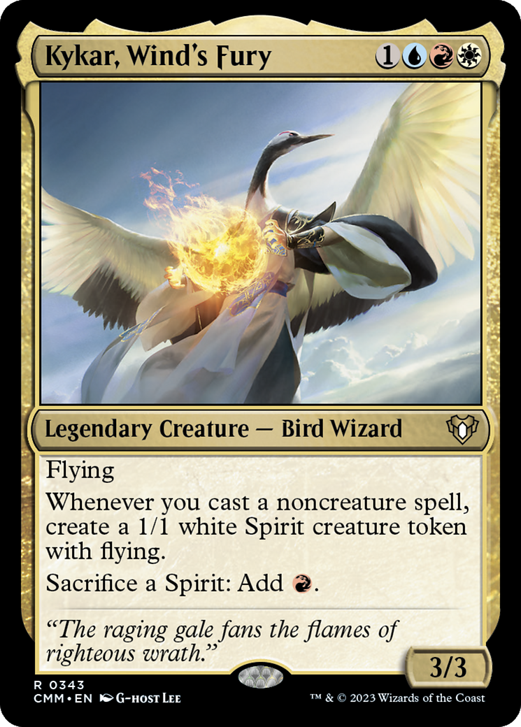 Kykar, Wind's Fury [Commander Masters] | Card Citadel