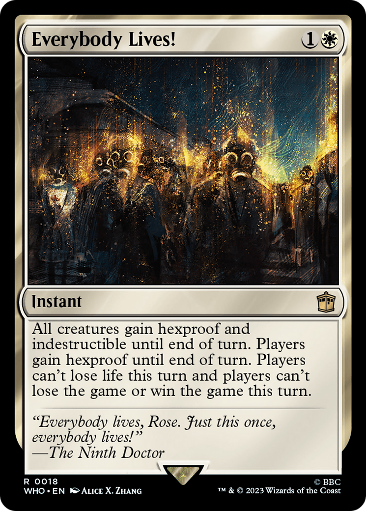 Everybody Lives! [Doctor Who] | Card Citadel