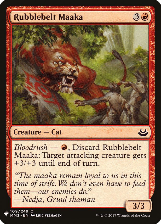 Rubblebelt Maaka [Mystery Booster] | Card Citadel