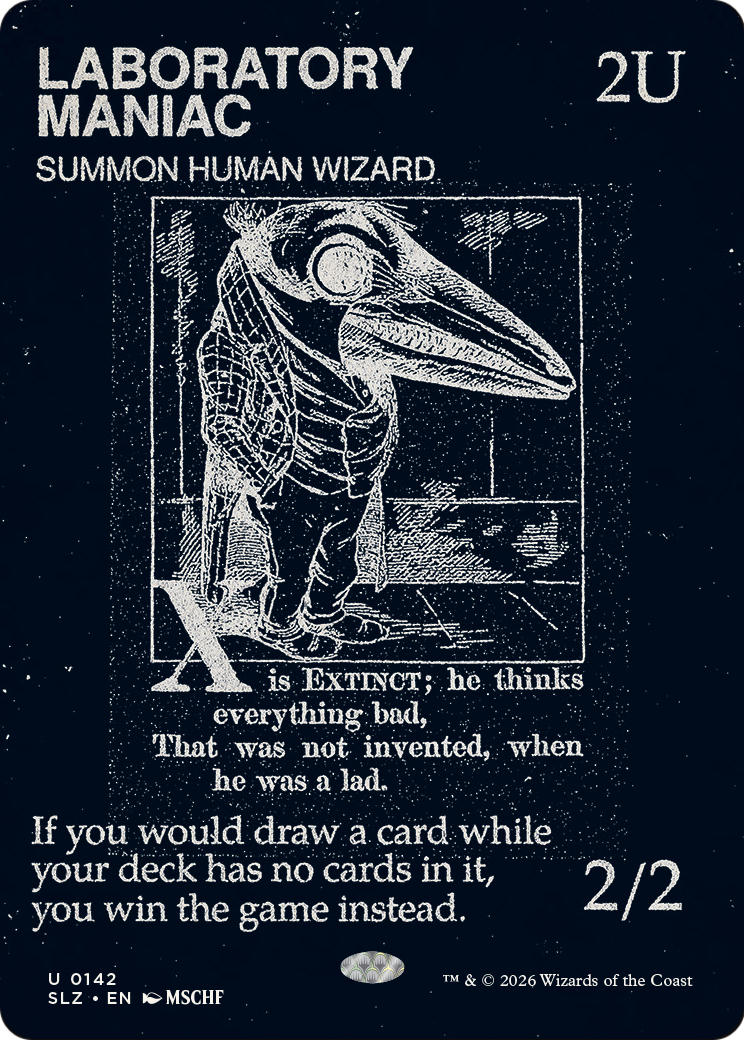 Laboratory Maniac (0142) [Secret Lair x MSCHF: The Zeta Set] | Card Citadel