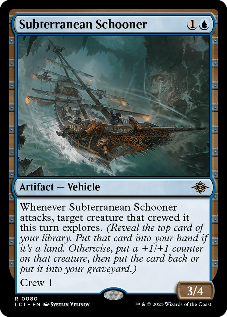 Subterranean Schooner [The Lost Caverns of Ixalan] | Card Citadel