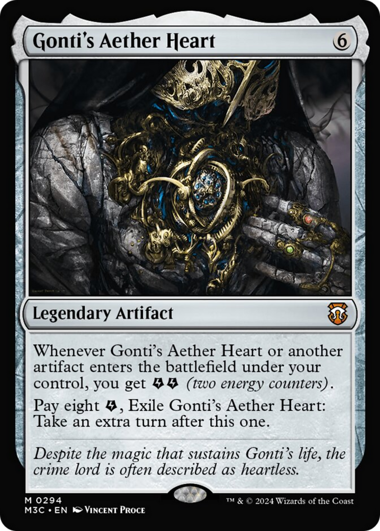 Gonti's Aether Heart [Modern Horizons 3 Commander] | Card Citadel