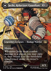 Jecht, Reluctant Guardian // Braska's Final Aeon (Borderless) [FINAL FANTASY] | Card Citadel
