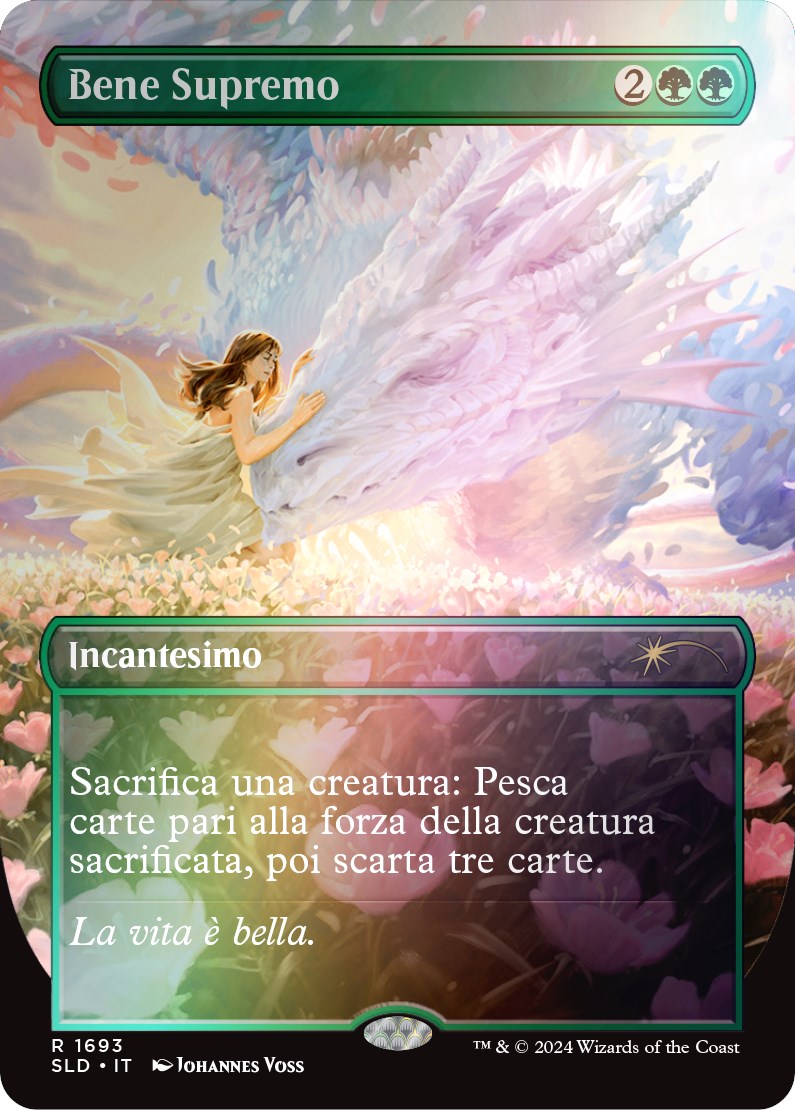 Greater Good (Italian) - "Bene Supremo" (Rainbow Foil) [Secret Lair Drop Series] | Card Citadel