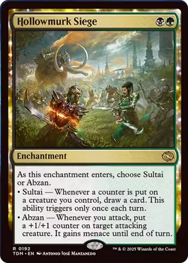 Hollowmurk Siege [Tarkir: Dragonstorm] | Card Citadel