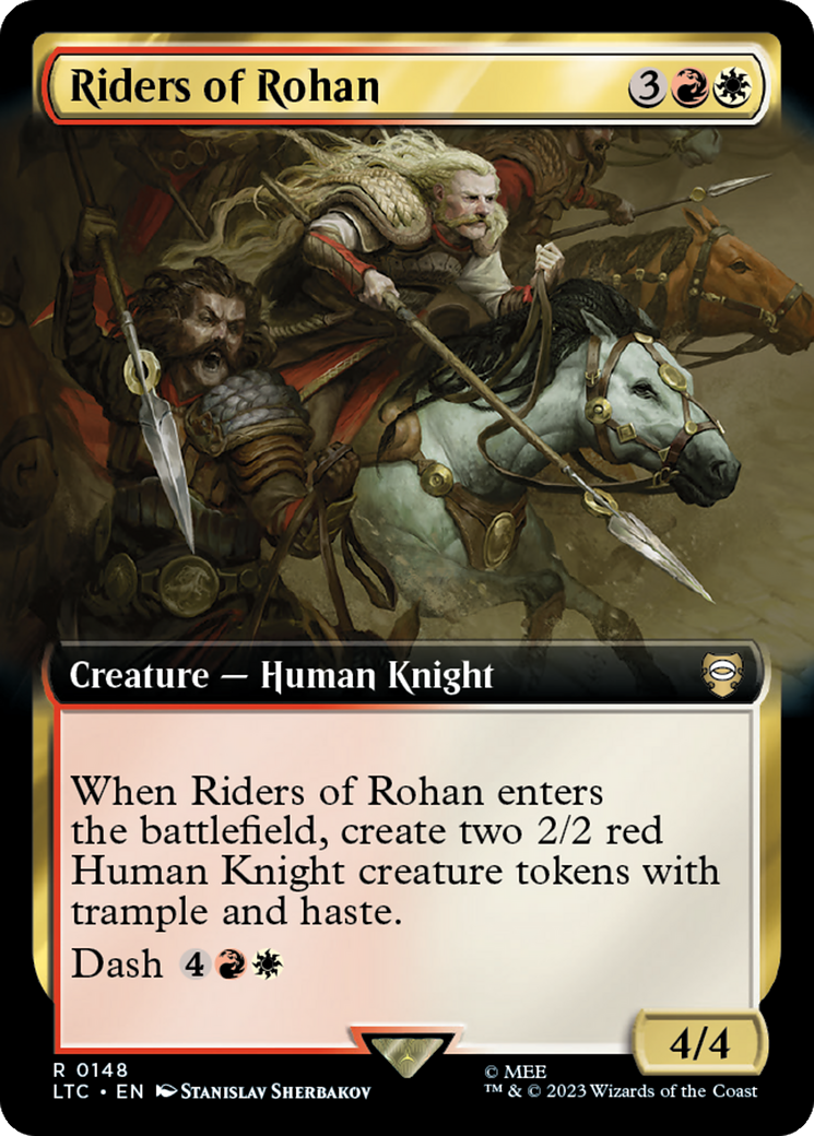 Riders of Rohan (Extended Art) [The Lord of the Rings: Tales of Middle-Earth Commander] | Card Citadel