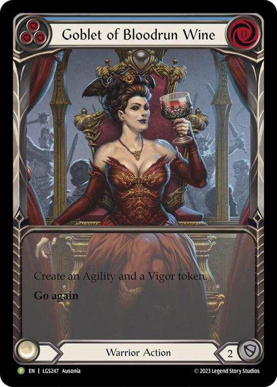 Goblet of Bloodrun Wine [LGS247] (Promo)  Rainbow Foil | Card Citadel