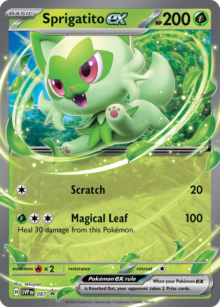 Sprigatito ex (087) [Scarlet & Violet: Black Star Promos] | Card Citadel