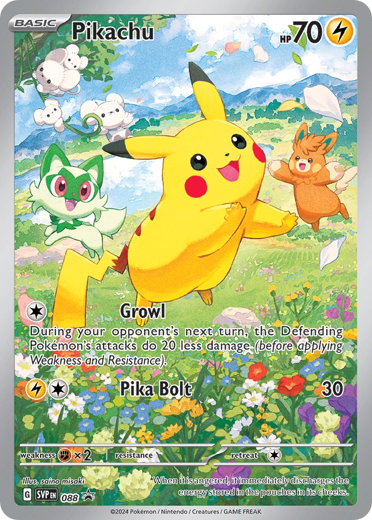 Pikachu (088) [Scarlet & Violet: Black Star Promos] | Card Citadel