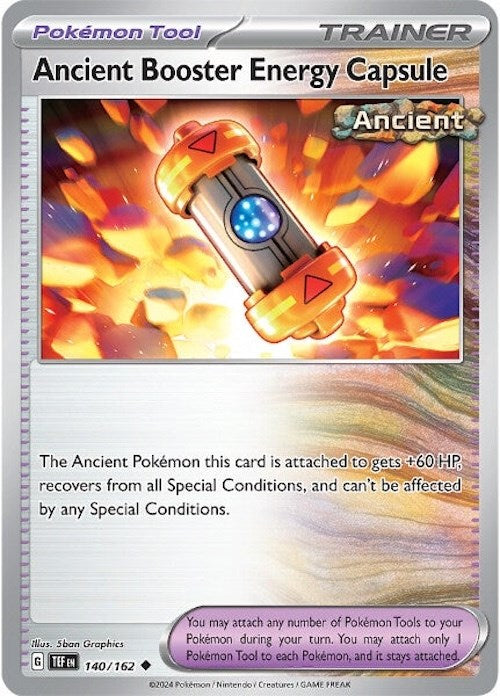 Ancient Booster Energy Capsule (140/162) [Scarlet & Violet: Temporal Forces] | Card Citadel