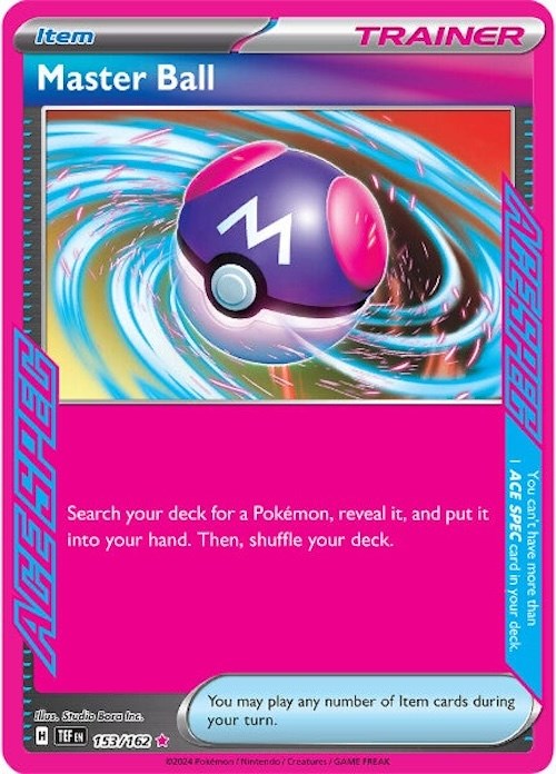 Master Ball (153/162) [Scarlet & Violet: Temporal Forces] | Card Citadel