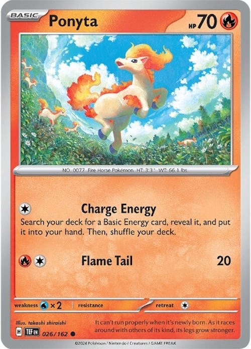 Ponyta (026/162) [Scarlet & Violet: Temporal Forces] | Card Citadel