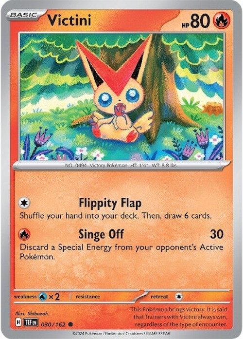 Victini (030/162) [Scarlet & Violet: Temporal Forces] | Card Citadel