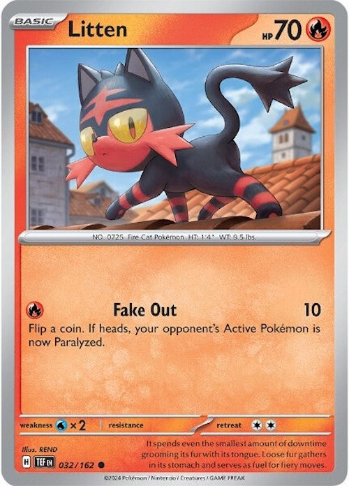 Litten (032/162) [Scarlet & Violet: Temporal Forces] | Card Citadel