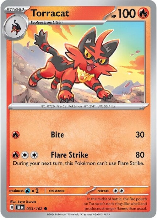 Torracat (033/162) [Scarlet & Violet: Temporal Forces] | Card Citadel