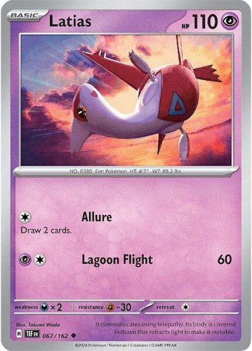 Latias (067/162) [Scarlet & Violet: Temporal Forces] | Card Citadel