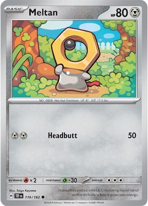 Meltan (116/162) [Scarlet & Violet: Temporal Forces] | Card Citadel