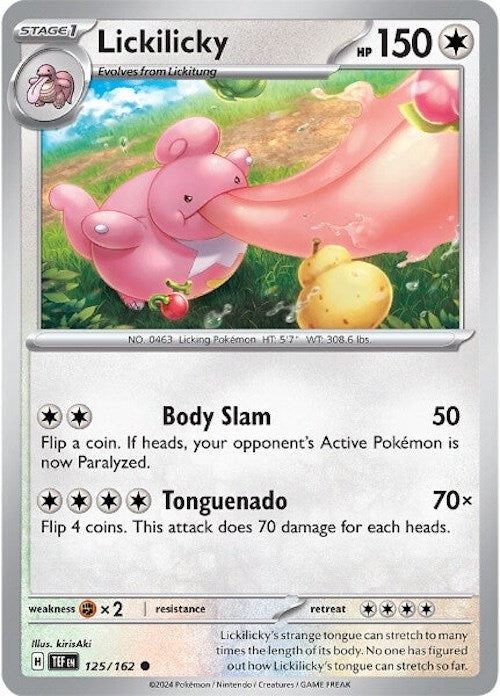 Lickilicky (125/162) [Scarlet & Violet: Temporal Forces] | Card Citadel